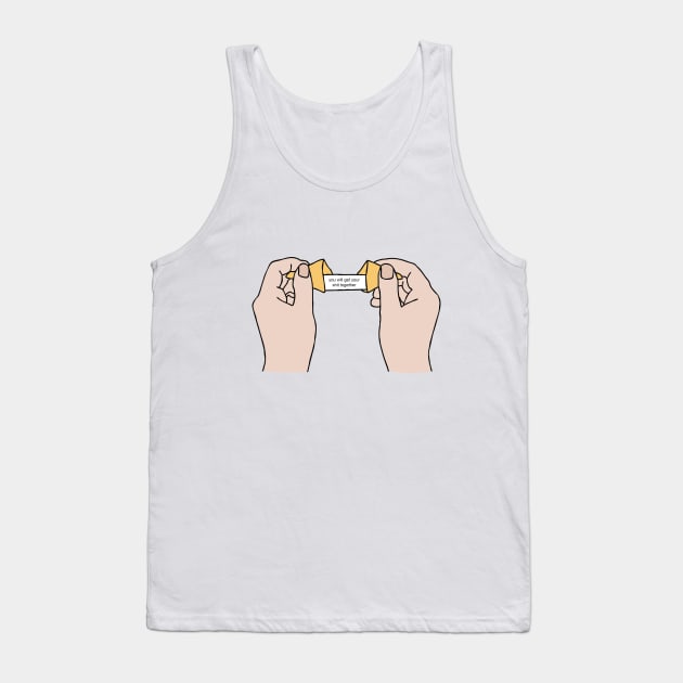 Fortune Cookie Tank Top by honeydesigns